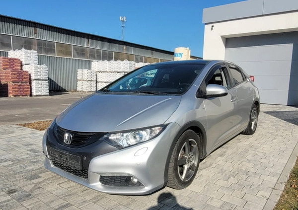 Honda Civic cena 49500 przebieg: 187000, rok produkcji 2013 z Nowy Wiśnicz małe 631